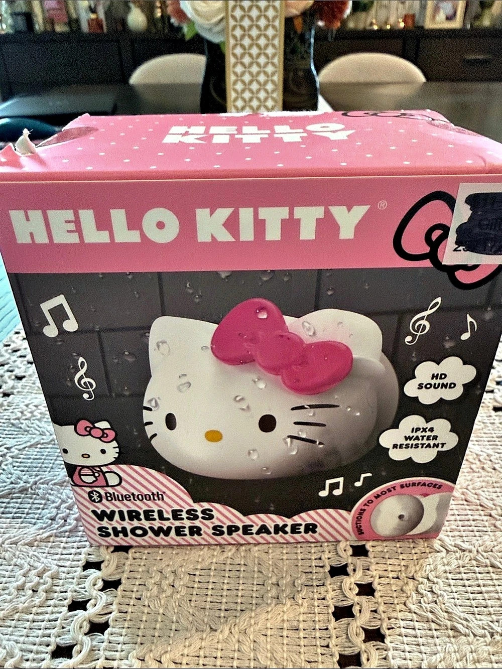 Hello Kitty Wireless Shower Speaker Bluetooth Pink